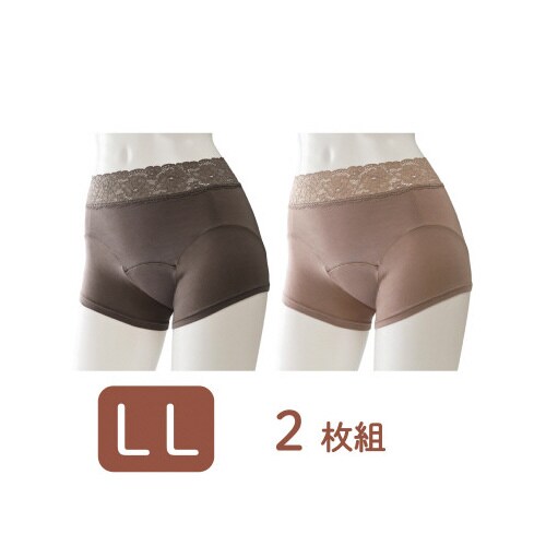 吸水消臭ショーツ ゴムフリー LL PK