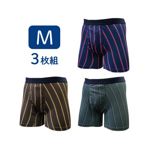 スマートボクサーパンツトラッド 3枚組M