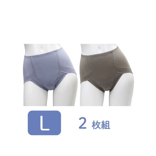 吸水消臭ショーツ 深ばきタイプ L BL