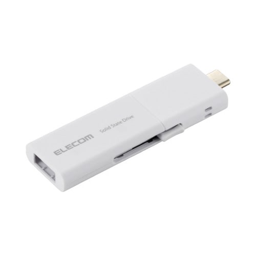 外付けSSD 250GB USB3.2 ホワイト