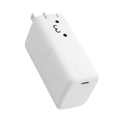 モバイルバッテリー コンセント 一体型 しろちゃん