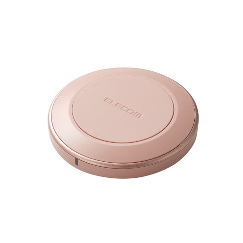 ワイヤレス充電器 Qi認証 急速充電 ピンク