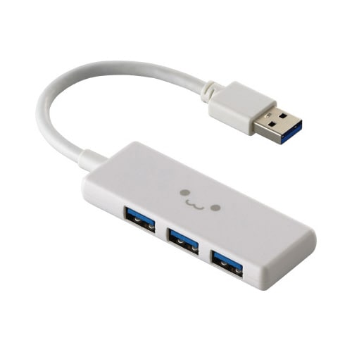 USBハブ(USB−A×3)バスパワー しろちゃん
