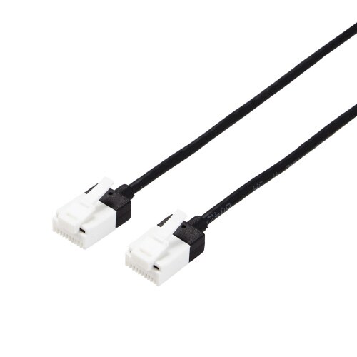 LANケーブル CAT6A 7m 爪折れ防止 黒