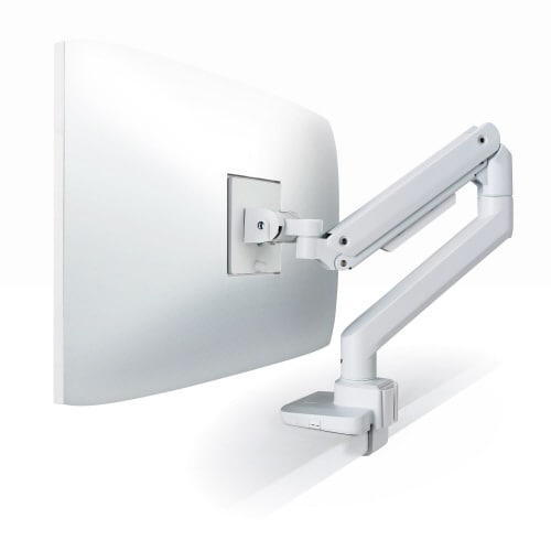 モニターアーム シングル 高耐荷重 ホワイト