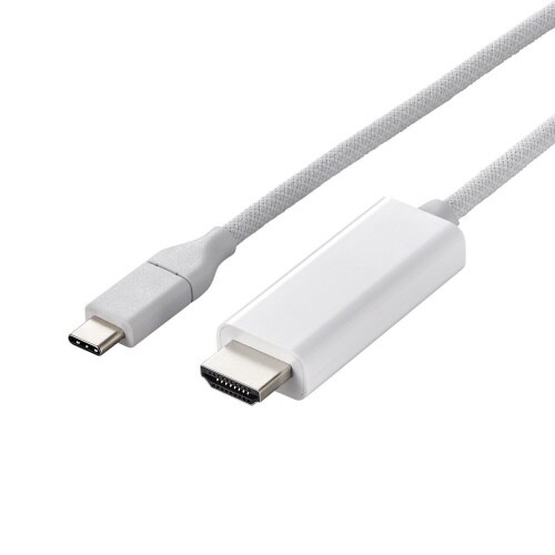 USB−C to HDMI 変換ケーブル 1m 白