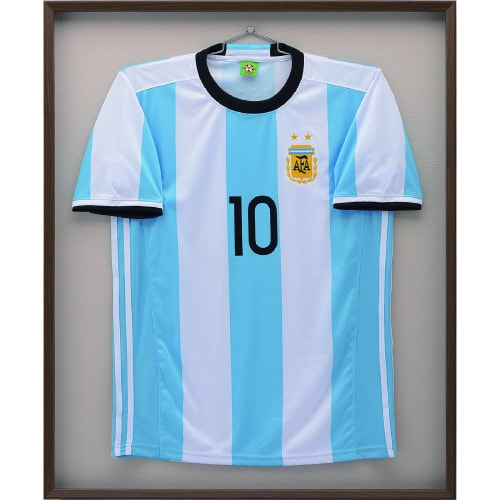 6505(ユニフォーム額) シンプル ブラウン