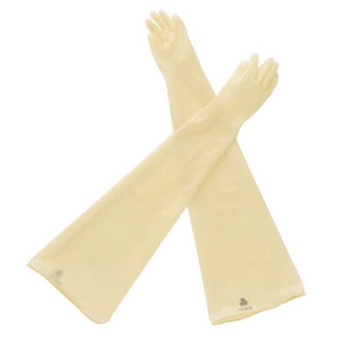 グローブボックス用天然ゴム(白)ラテックス手袋