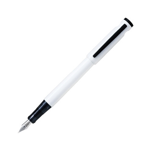 万年筆 ライティブ 細字 アクティブホワイト軸