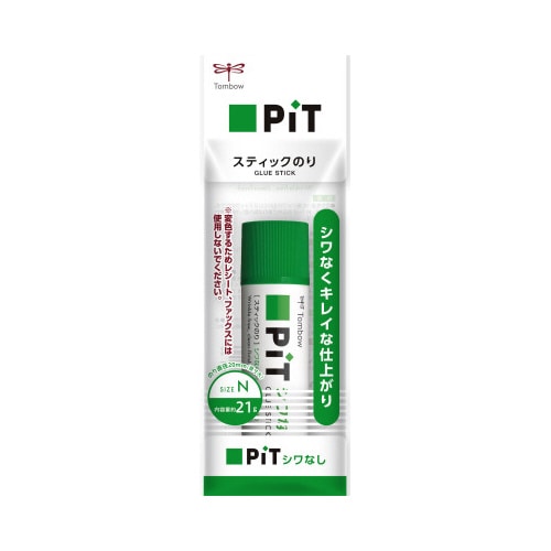 スティックのりシワなしピットN 1本パックX5