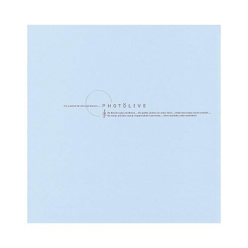 Lサイズアルバムフリー台紙 ブルーX12