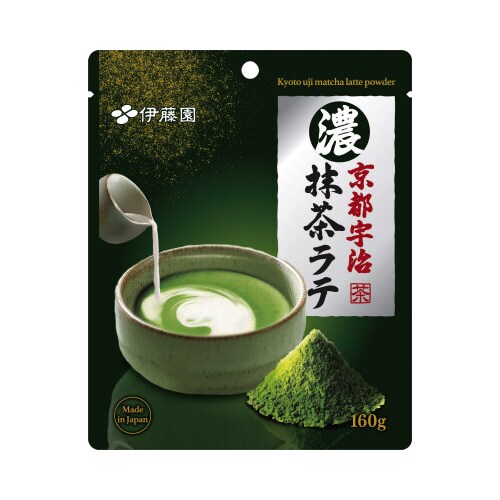 濃い京都宇治抹茶ラテ160g×3