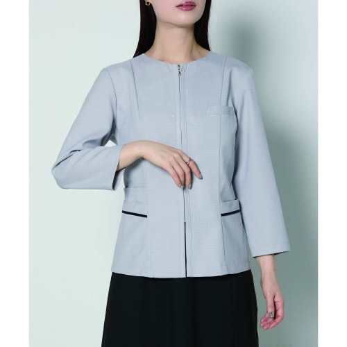 ソフトジャケットAJ0863ライトグレイ19号