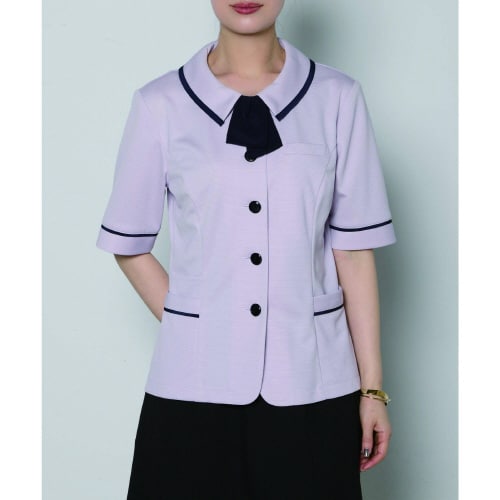 オーバーブラウスAJ0860オーキッド13号