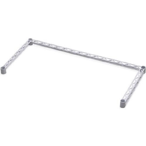 カラーメタルラック コの字バー ホワイト