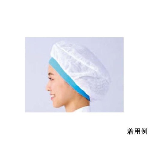 C1400−11 ネットバンドキャップ青