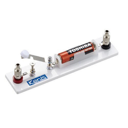 スイッチ付電池台 1電池用