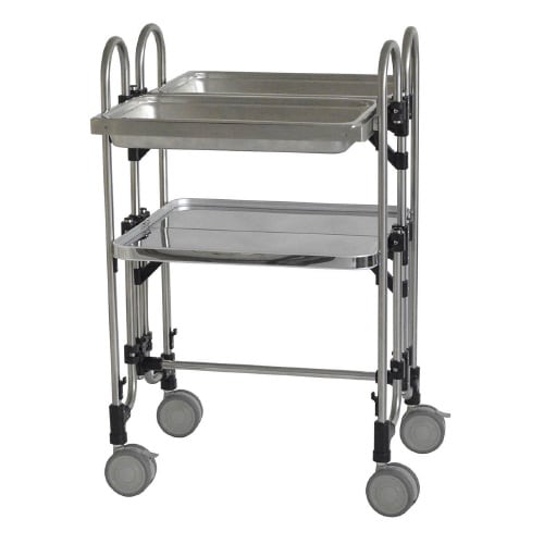 折りたたみ式洗浄パンワゴン LET−1