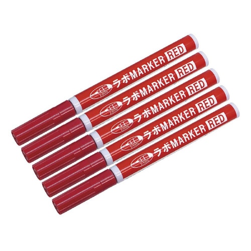 耐アルコール性マーカーKLM−R(赤 5本)×2