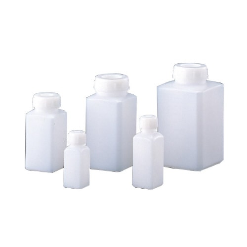 ポリ角型規格瓶(中栓付)KP−50 50mL×30