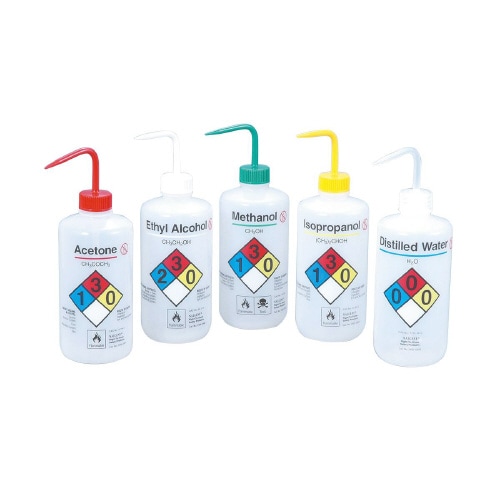 ナルゲン薬品識別洗浄瓶次亜塩素酸ナトリウム用×3