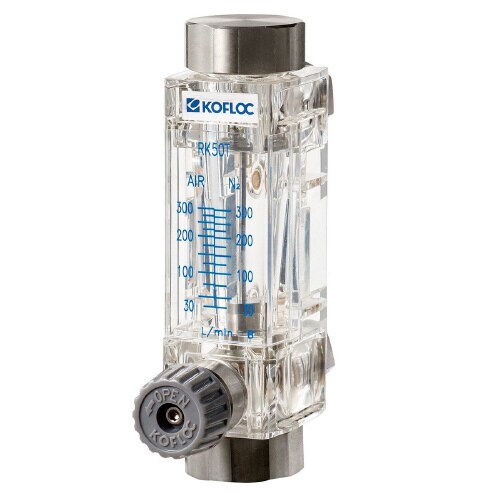 大流量用樹脂製流量計 RK50T−V−WATER