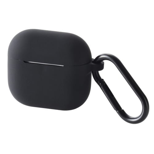 AirPods4シリコンケース 衝撃吸収 ブラック