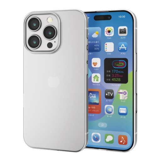 iPhone16Proケースハード極薄透明