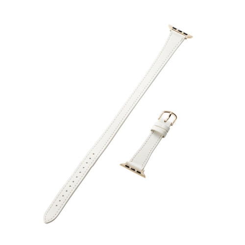 アップルウォッチSE ロングバンド オフホワイト