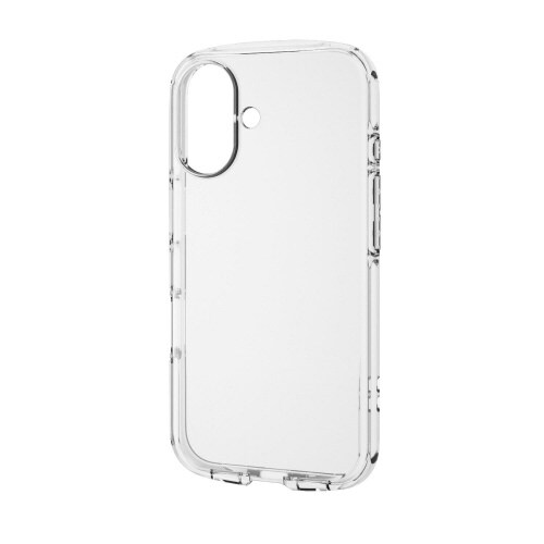 iPhone16ケースタフソフト透明
