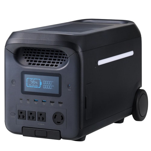 ポータブル電源 大容量 2560Wh ブラック