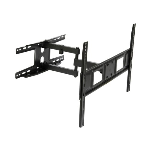 テレビ壁掛金具 アーム式 耐荷重35Kg ブラック