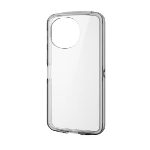 AQUOSsense9ケースハイブリッド透明黒