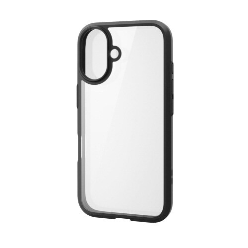 iPhone16ケース衝撃吸収軽量黒