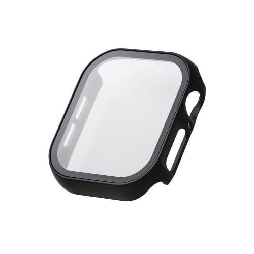 アップルウォッチ42mm フルカバー 防反射 黒