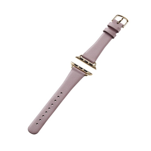 アップルウォッチSE レザーバンド アッシュピンク