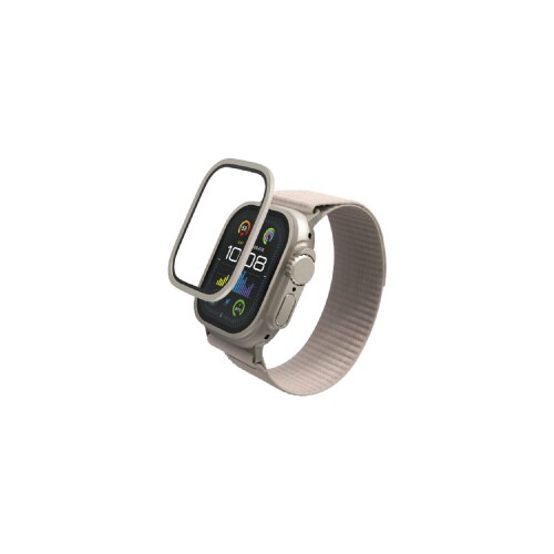 アップルウォッチ49mm ガラスフィルム シルバー