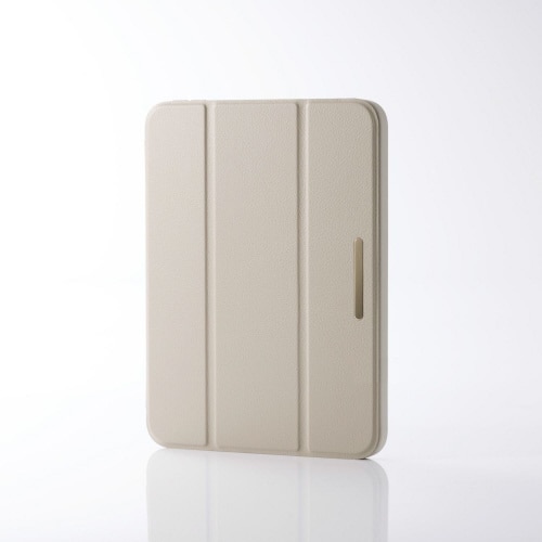 iPadminiA17Pro手帳型ケースグレージュ