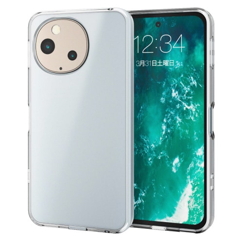 AQUOSsense9ケースハイブリッドシルキー