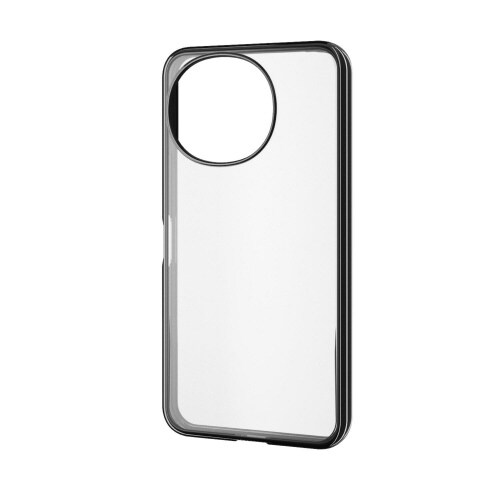 AQUOSsense9ケースソフトメタリック黒