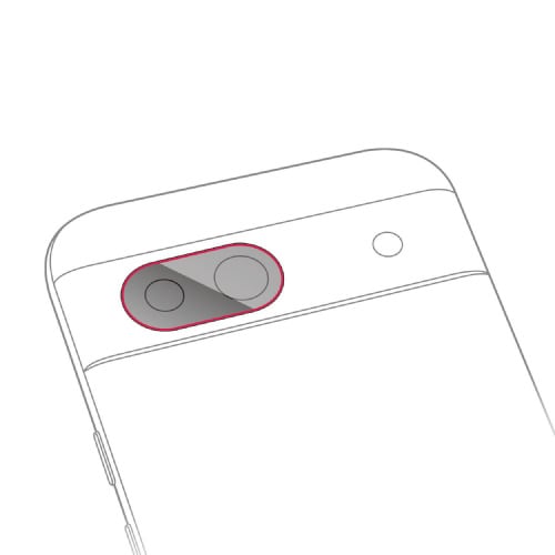 Pixel8aレンズカバーフィルム