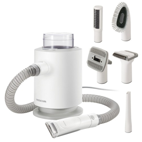 グルーミング掃除機 5in1 多機能 ホワイト