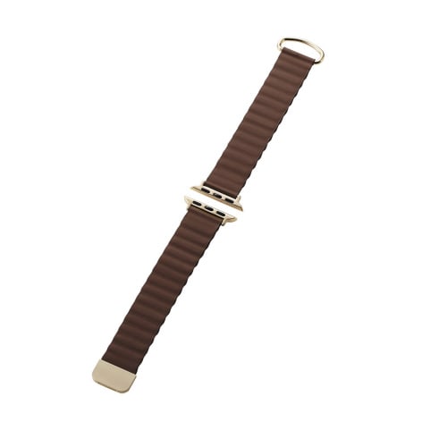 アップルウォッチSEマグネットバンドココアブラウン