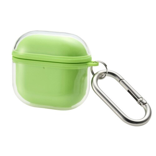 AirPods4 ソフトケース 衝撃吸収 グリーン