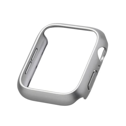 アップルウォッチ44mm バンパー メタリック 銀
