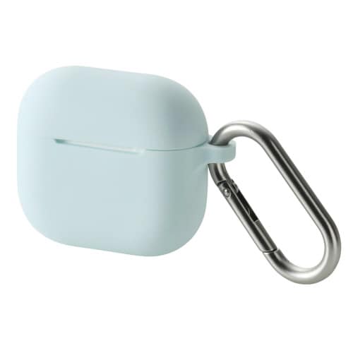 AirPods4シリコンケース 衝撃吸収 ブルー