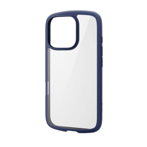 iPhone16Proケース衝撃吸収軽量紺