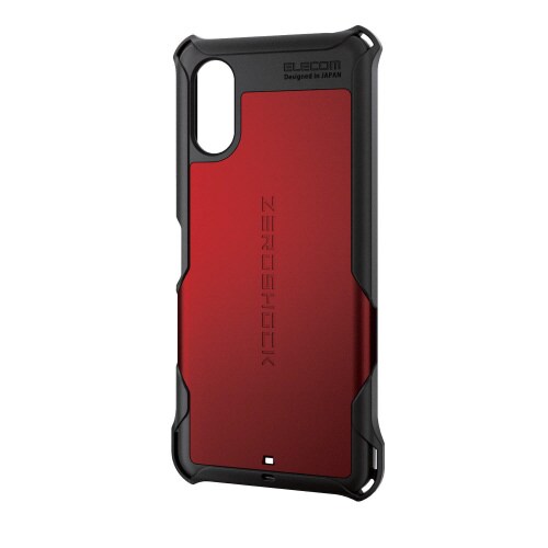 Xperia10VIケースハイブリッド赤