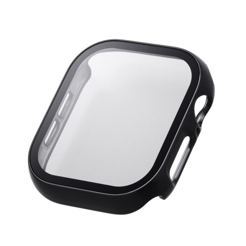 アップルウォッチ46mmカバー メタリックブラック