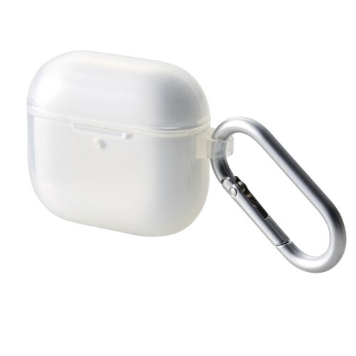 AirPods4 ソフトケース 落下防止 クリア